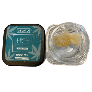 
                  
                    Gelato flavored Delta 8 crumble
                  
                