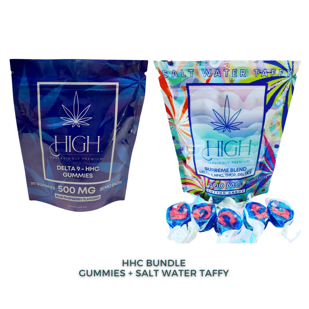 HHC Bundle - Gummies + Supreme Blend Saltwater Taffy